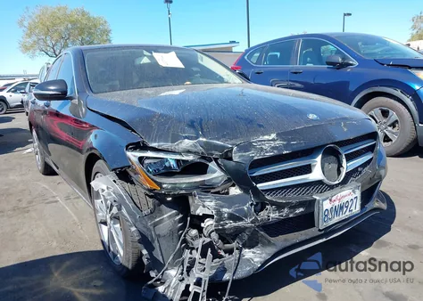 2016 Mercedes-Benz C 300 from USA, damaged, VIN 55SWF4JB5GU178884